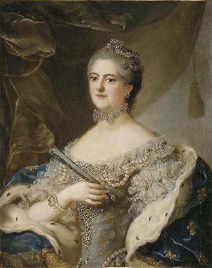 Jean Marc Nattier Mademoiselle de Sens oil painting image